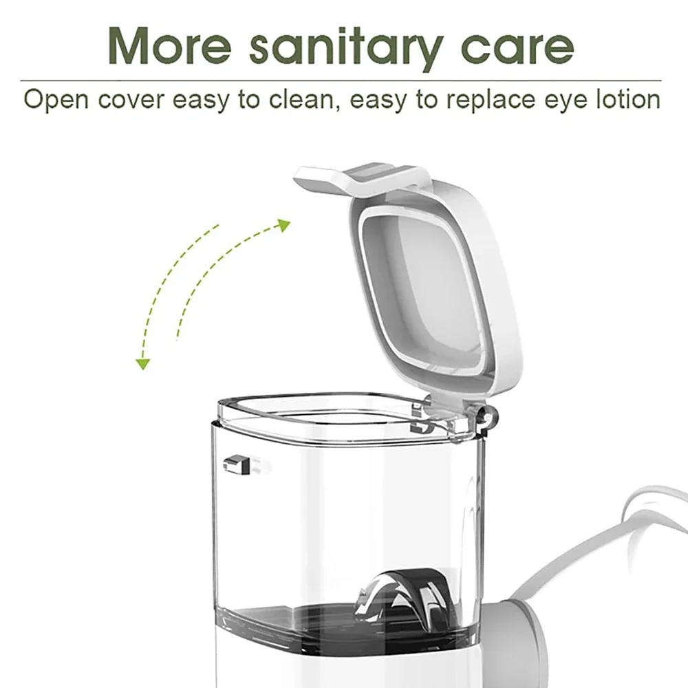 Face Sprayer Portable Eye Sprayer with Nozzle Mini Cool Mist Facial Steamer Handheld Hydrating Mist Sprayer for Face and Eye 4