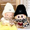 17cm Labubu clothes 1nd/2nd labubu Generation Labubu Sitting Party Clothes Pendant Doll Labubu doll Clothes Sweater scarf 4