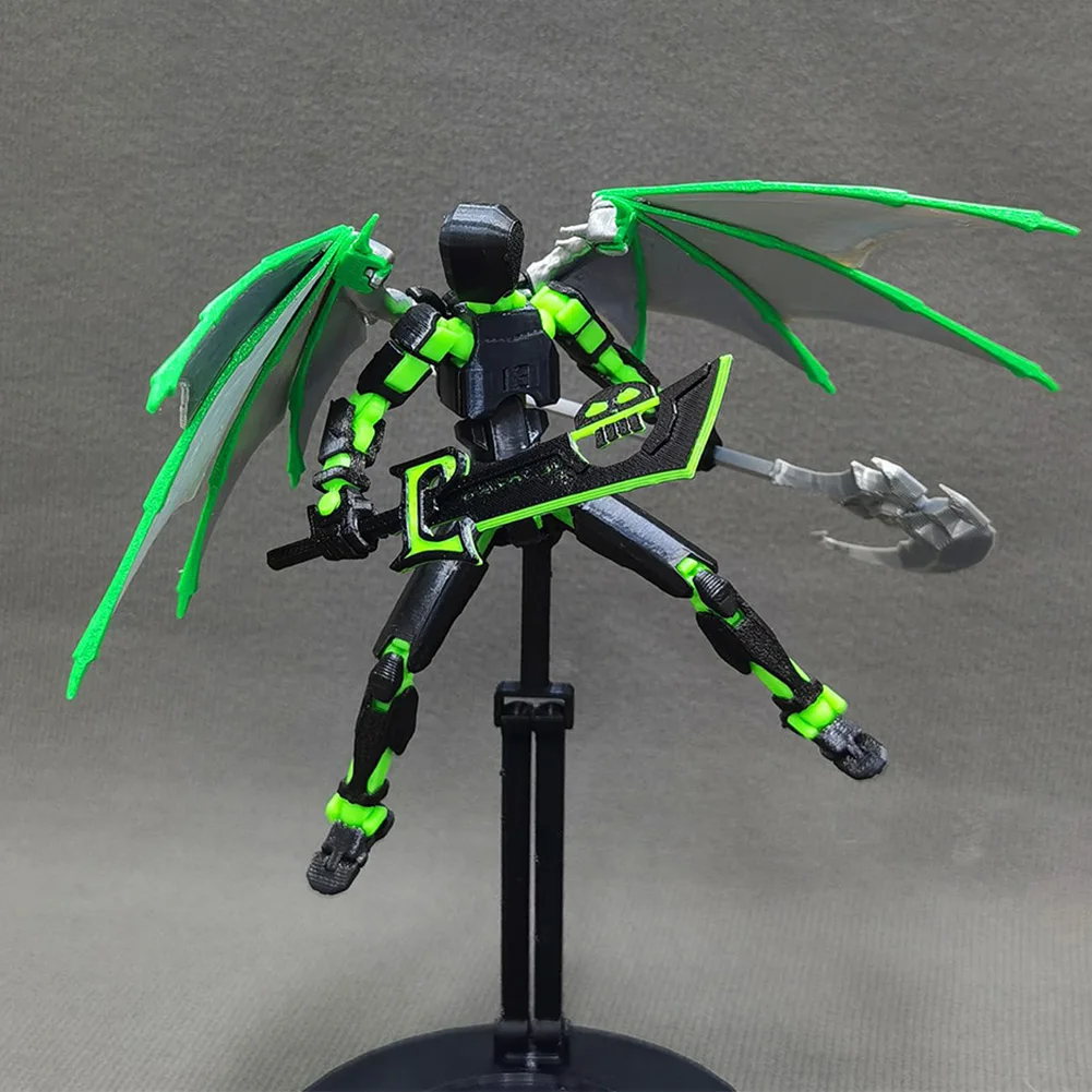 13 3D Printed Action Figure Assembly Completed Multi-Jointed Action Figures Action Figures Toys Desk Decoration Gifts for Him