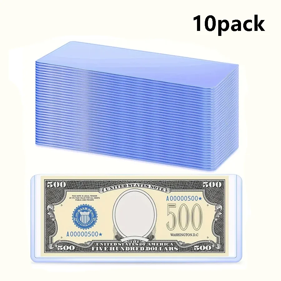 Coin Protection Cases 10 pack waterproof currency cases banknote display protection storage boxes for collectors coin protection cases