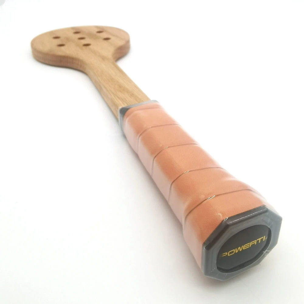 Wooden Tennis Spoon Sticking Practice Tennis Racket Sweet Spot Trainer Training Aid tennis racket