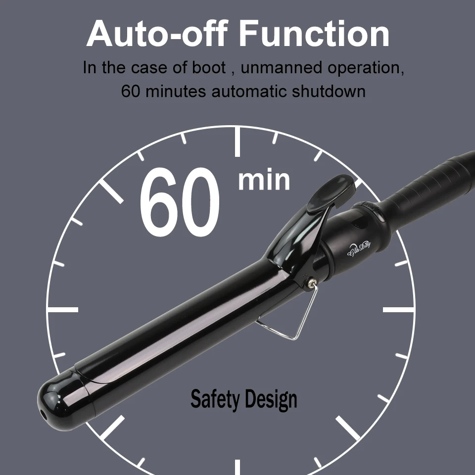 Ceramic Hair Curler Hair Styling Tools LCD Curling Iron Digital Magic Curling Wand