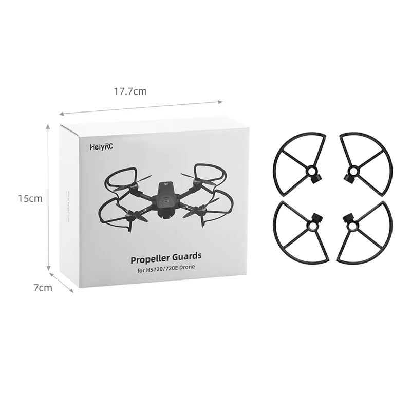 BigKing Hélice de Drone, 2 Paires pour Accessoires de pales d'hélice de  Drone Holy Stone HS720 HS720E