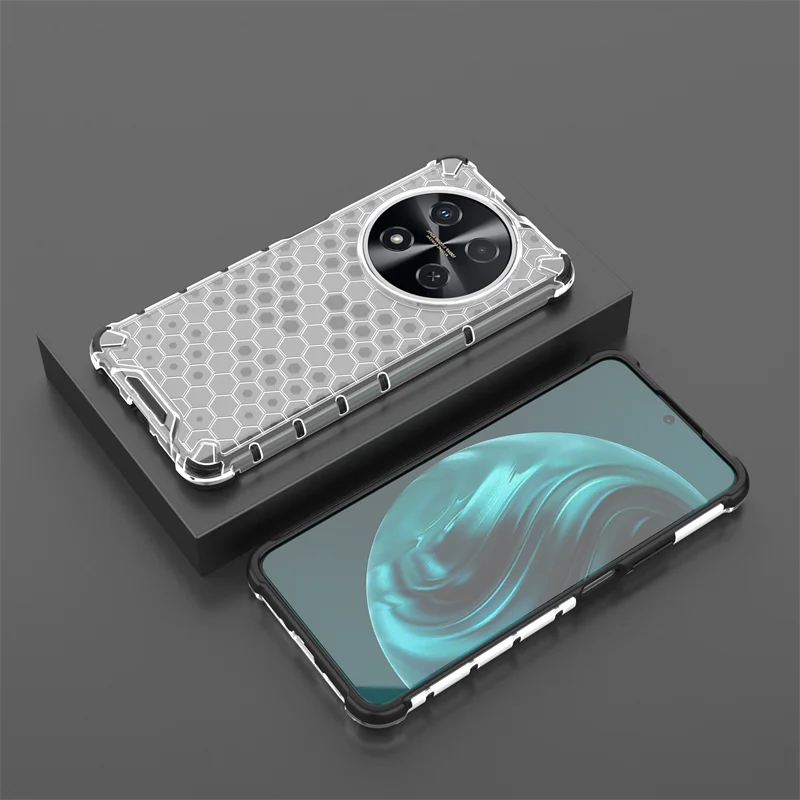 Durable Clear Hybrid Shockproof Silicone Armor Phone Case