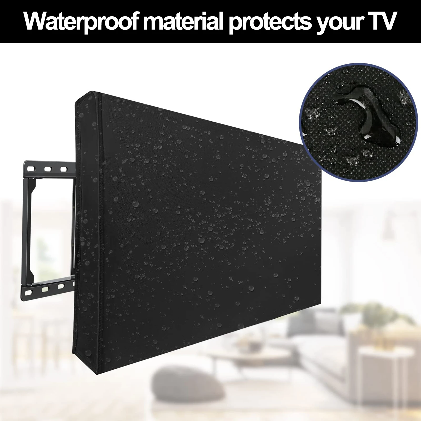 Materiale Resistente Intemperie Copertura TV Esterna Antipioggia E Antipolvere – Per TV Da 22 A 65 Pollici, Resistente Alle Intemperie Copertura Antipolvere Materiale Resistente Intemperie Copertura TV Esterna Antipioggia E Antipolvere – Per TV Da 22 A 65 Pollici, Resistente Alle Intemperie Copertura Antipolvere