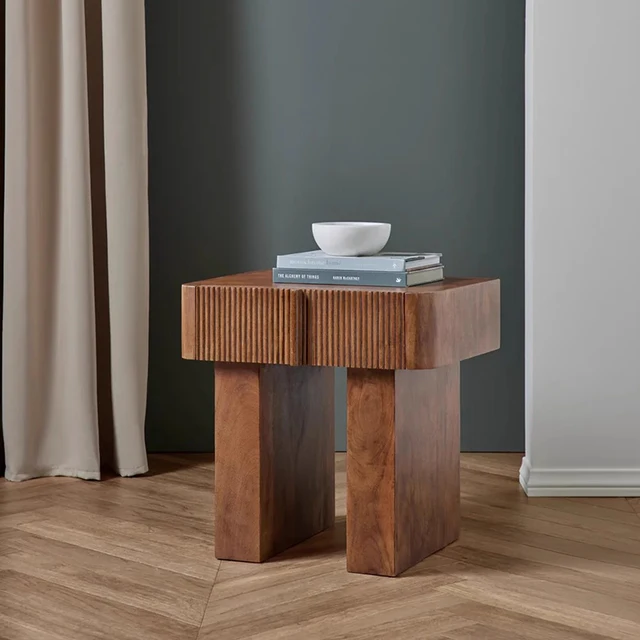 Table De chevet Design moderne luxe esthétique Vintage Premium table De chevet tiroirs rangement Cajones De dortoir meubles De chambre 1