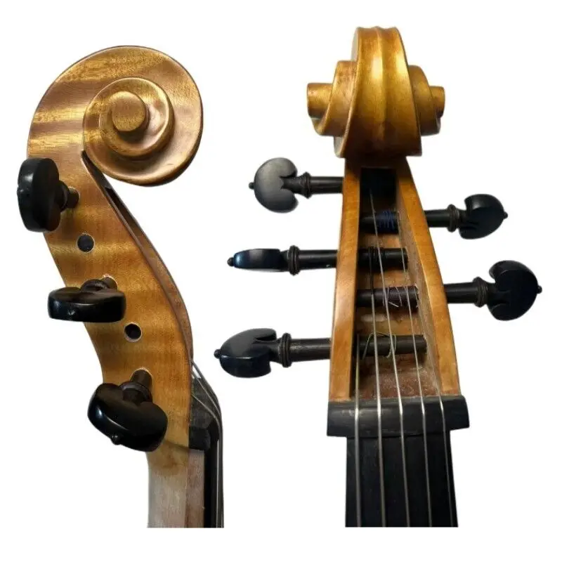 Pro Thicker rib,5 string viola 18" inlaid sideling frets,Big Rich Sound #11614