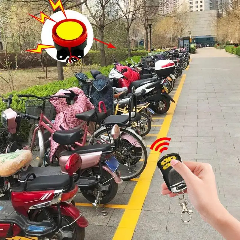 Alarm System Remote Control Engine Start Motorcycle Security Control Racing Alarm System Of Motorcycle 12V Scooter For