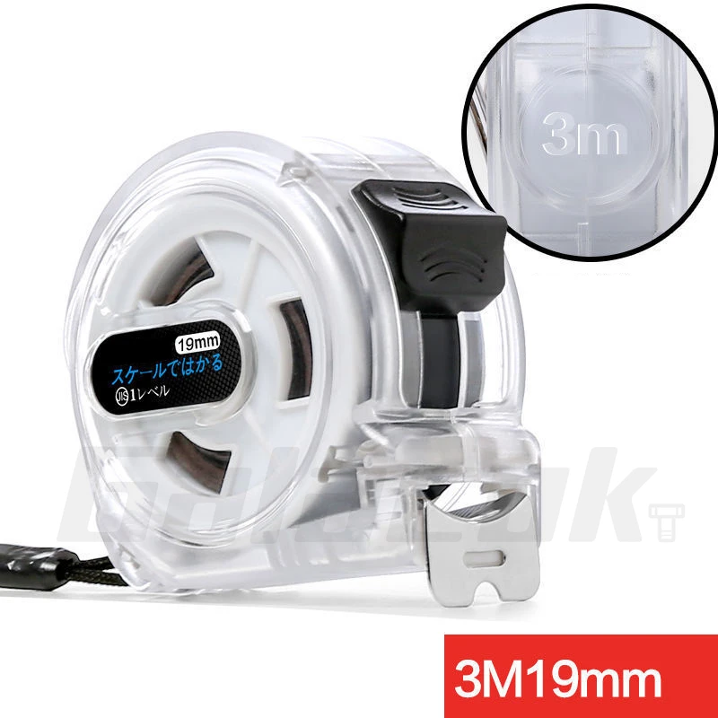 Heavy-Duty Multi-Length Tape Measure for Construction and Site Measuring