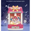 Mini Doll Machine Clip Doll Claw Machine Kids Toys Fun Doll Grabber Claw Arcade Crane Machine with Music And Lighting 3