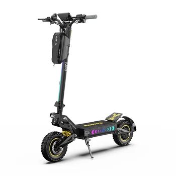 Monopattino Elettrico Pieghevole OOTD T10pro per Adulti, 2*1300W di Potenza di Picco, Batteria 52V23.4AH, Pneumatici da 11 Pollici per Uso Urbano e Fuoristrada