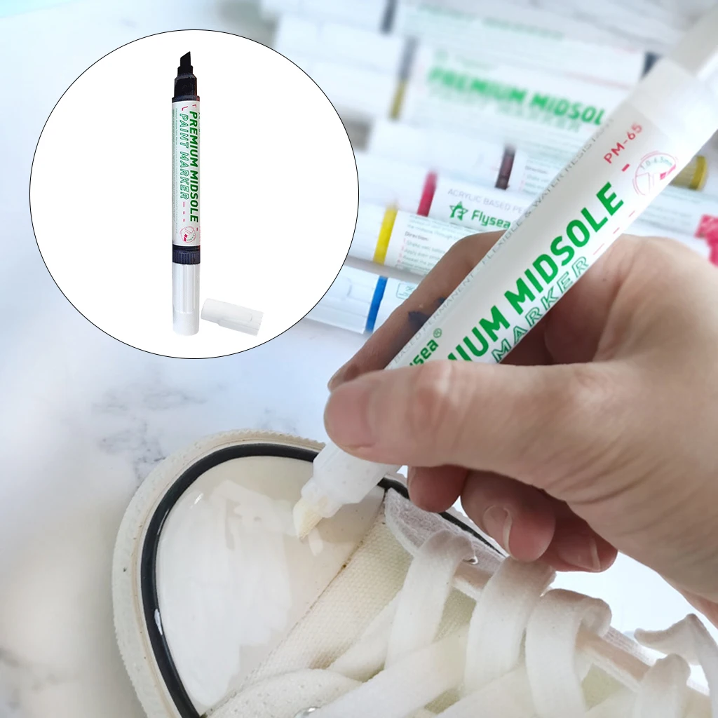 Portable Shoe Repair Pen Multiple Colors Repair Renew Large Capacity Waterproof Whitening Pen for Shoes Customization Paint 3