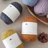 50G/Ball Linen Thread # 5 Lace Fine Thread Handwoven Shawl Carpet DIY Pillowcase Doll Material Wrapped with Fine Linen Thread 6
