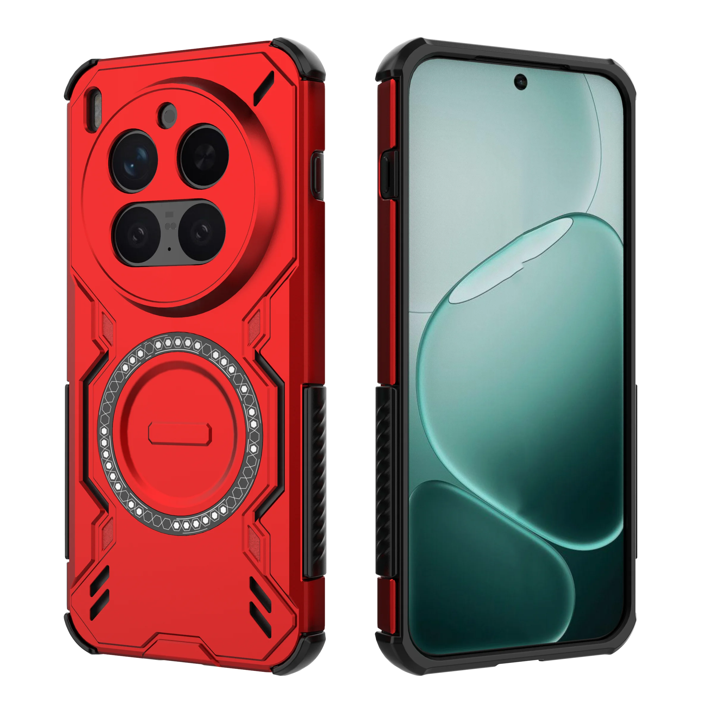 Breathable Heat Dissipation Phone Case with Magsafe Wireless Charging Compatibility