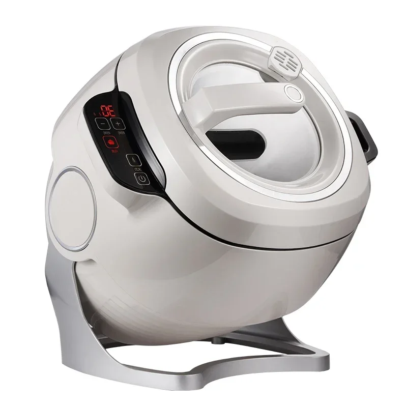 자동 드럼 조리 기계, 지능형 프라이팬, 주방에 필수품, 6L, 220V, 2000W