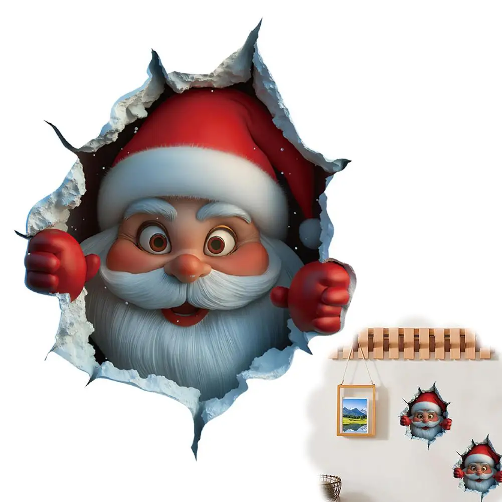 BreakThrough Santa muursticker