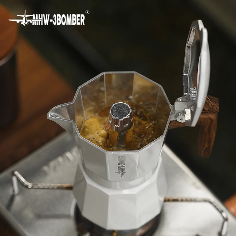 MHW Espresso Maker Stovetop Moka Pot - ماكينة قهوة...