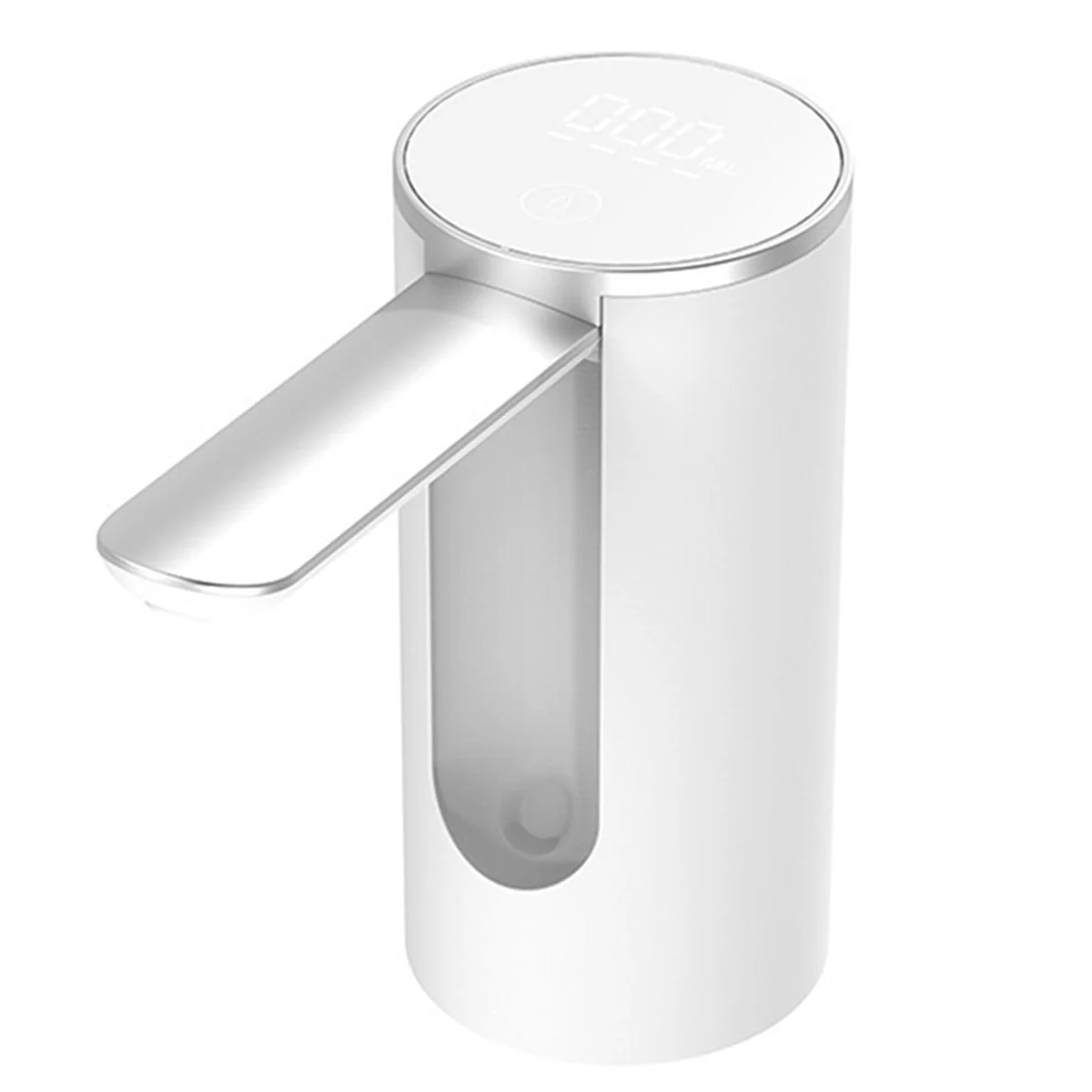 

Водяной насос-ведро с сенсорным экраном, Автоматический водяной диспенсер, электрический складной водяной насос, количественный водяной выход, белый