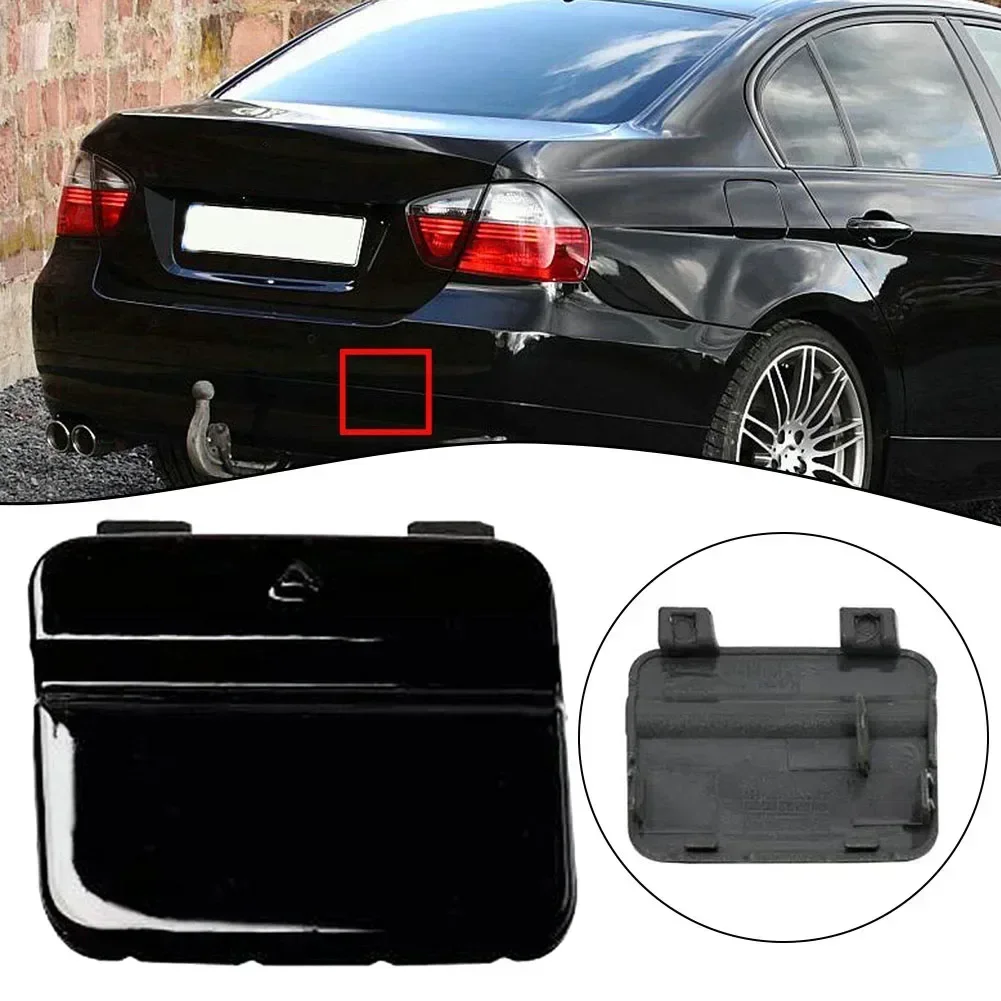 Car Tow Hook Cover Car Trailer Cover Cap Auto Rear Bumper Tow Hook Eye Cover Cap For BMW E90 328i 2009-2011