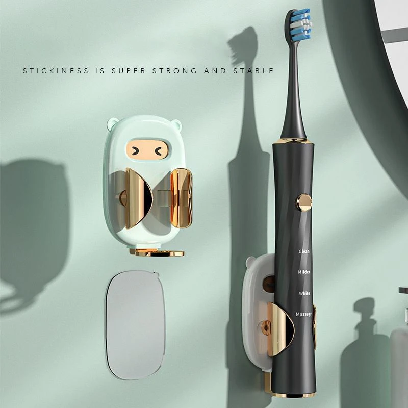 Gravity Sensor Electric Toothbrush Holder Wall Mounted Toothbrush Organizer Stand Drain Rack Bathroom Storage Shelf Accessories toothbrush holder bathroom storage rack