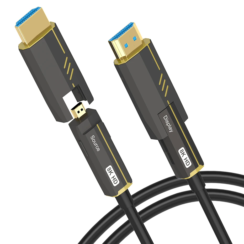 câble hdmi en fibre optique de qualité micro hdmi vers compatible perfechead