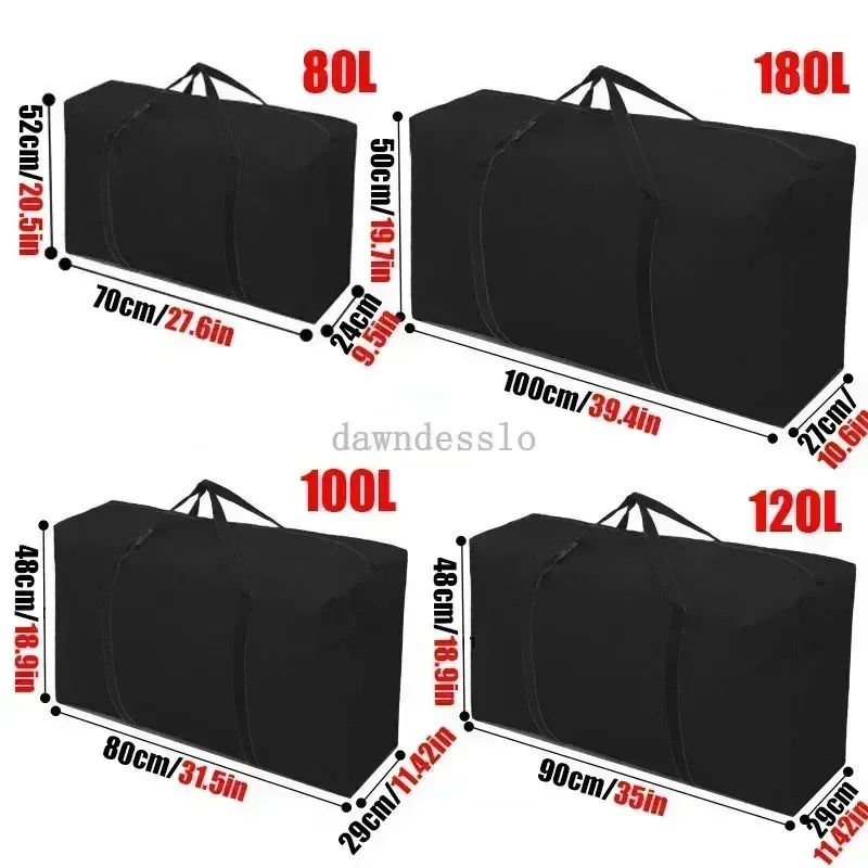 Extra Large Waterproof Moving Luggage Bags Laundry Shopping Bag Foldable Luggage Travel Bag Large Capacity Quilt Organizer - 6