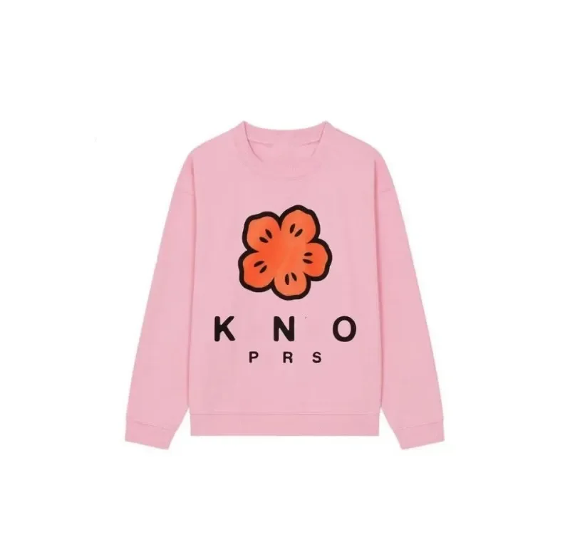

155888 Fashion Classic Trendy Luxury Design Spring/Autumn New Casual Sporty Letter Floral Printed Hooded Shirt Sweater Female