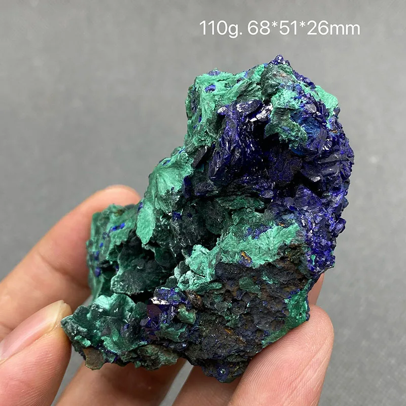 

Natural beautiful Azurite and Malachite symbiotic mineral specimen crystal Stones and crystals Healing crystal