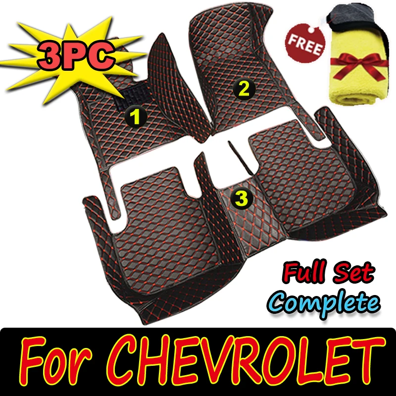 

Car Floor Mats For CHEVROLET Evanda Blazer Cruze Captiva Corvette C5 coupe Aveo Impala Camaro Camaro SS Malibu Car Accessories