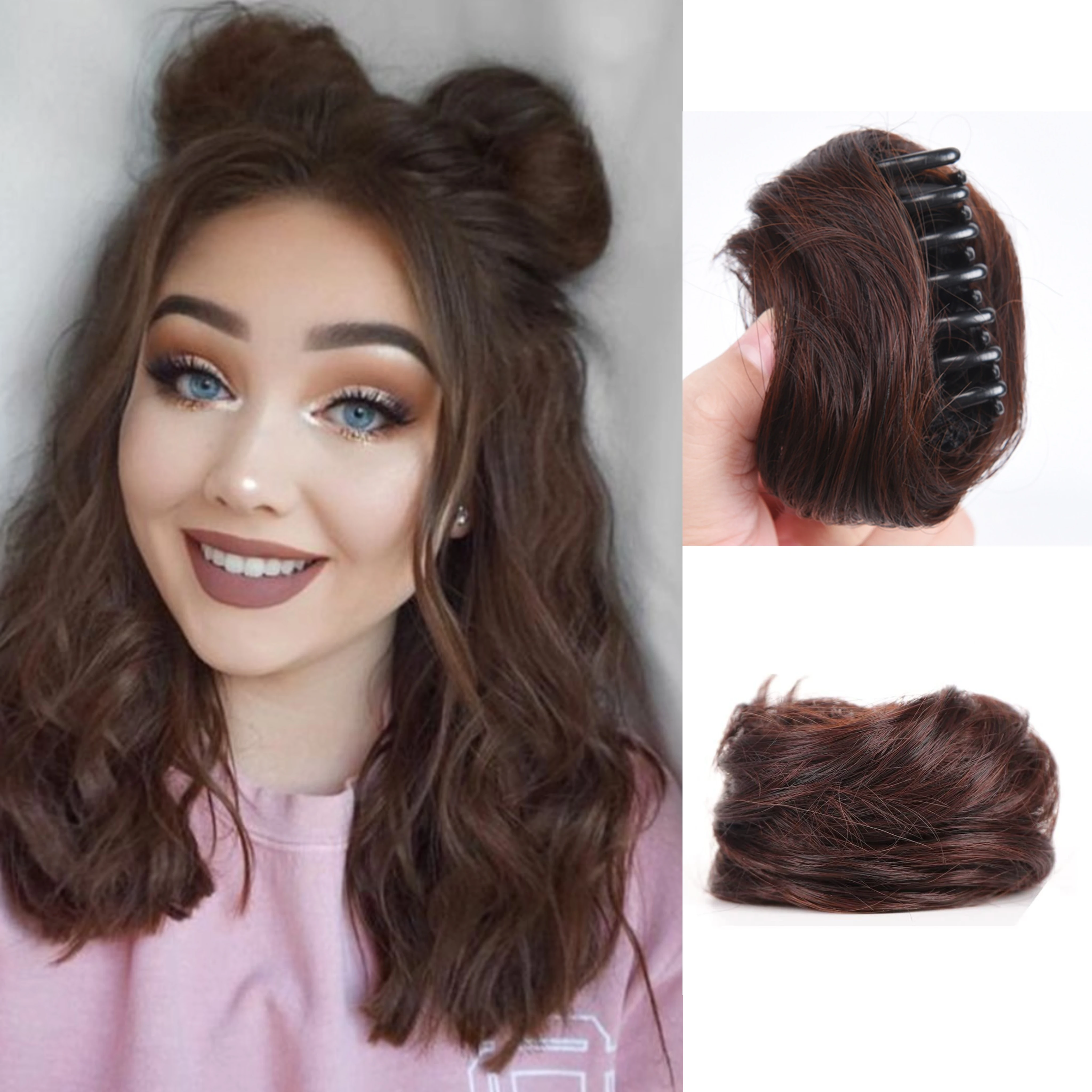 Рисунок 4 - заколки-пучки в виде кошачьих 