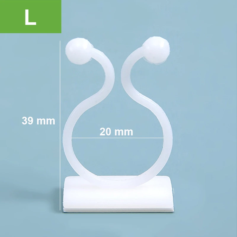 50pcs Self-Adhesive Invisible Plant Clips