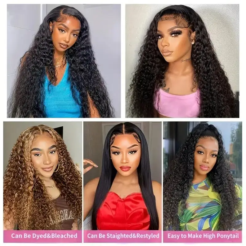 Brazilian Water Wave Hair Bundles Human Hair Extension Human Bundles 1/3/4 PCS Natural Extension Remy Bundle