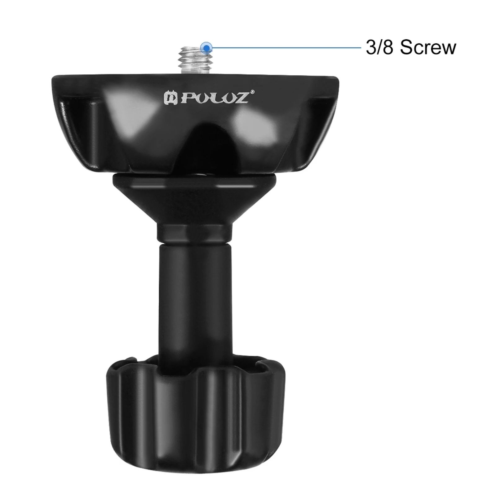 PULUZ Bowl Adapter for Fluid Head Tripod 75mm Half Ball Flat 75*75*100mm DSLR Rig Camera