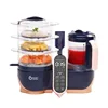 Babymoov Duo Meal Station XL, 6 in 1 Food Processor with Steamer, Multi-Speed Blender, Warmer, Defroster & Sterilizer, pink 1