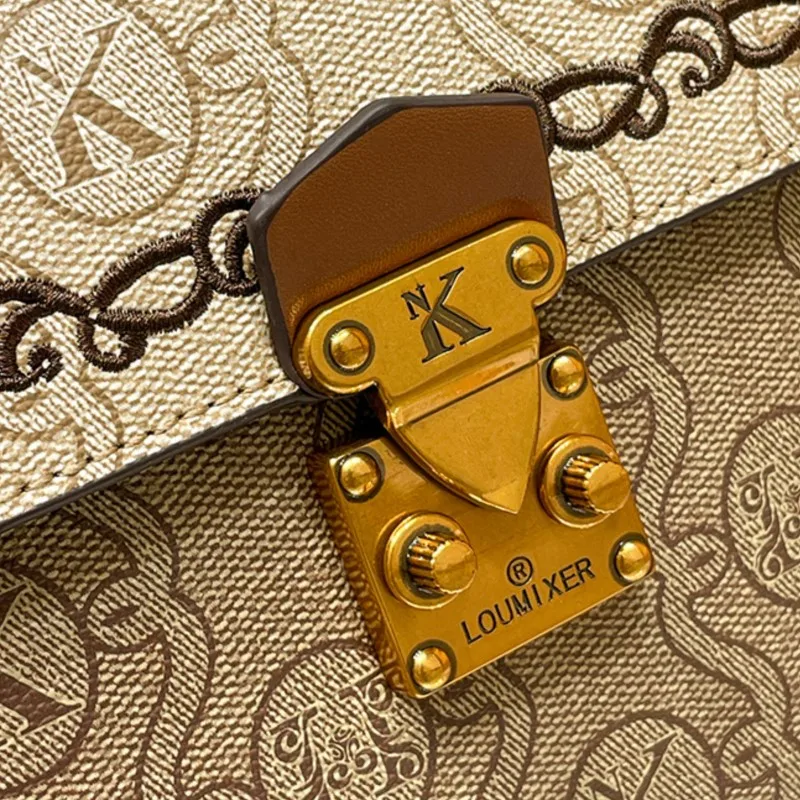 حقيبة يد من الجلد الطبيعي للنساء ، حقيبة كروس عصري...