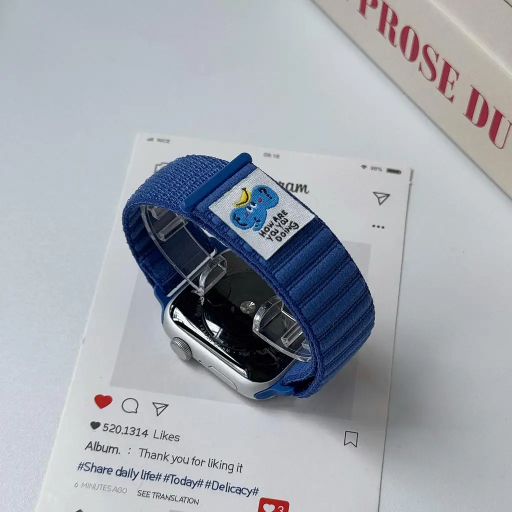 Breathable Nylon Sport Wristband - Cute and Comfortable Design