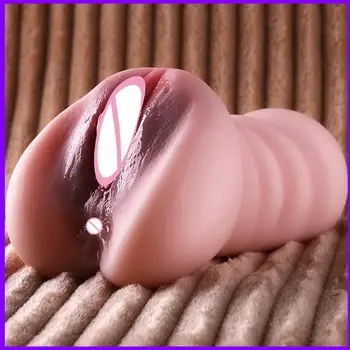 Realistic Deep Vagina Anal Silicone Pocket Pussy Sex Toys For Men Sucking Real Texture Woman Skin Adult 18+ Male Masturbator 2