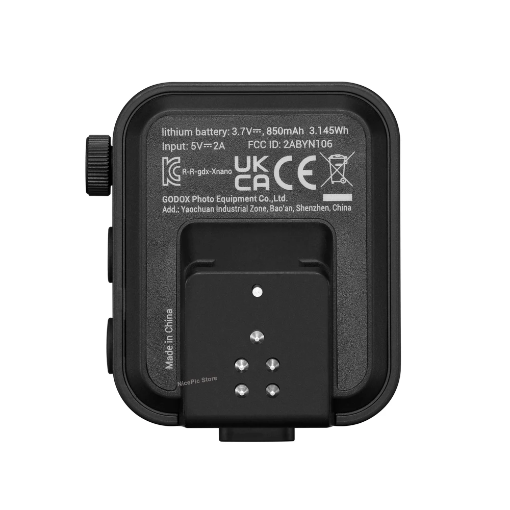 Фото Беспроводной триггер для вспышки Godox X3 TTL, портативная легкая вспышка с сенсорным OLED-экраном, управление у вас под рукой №5