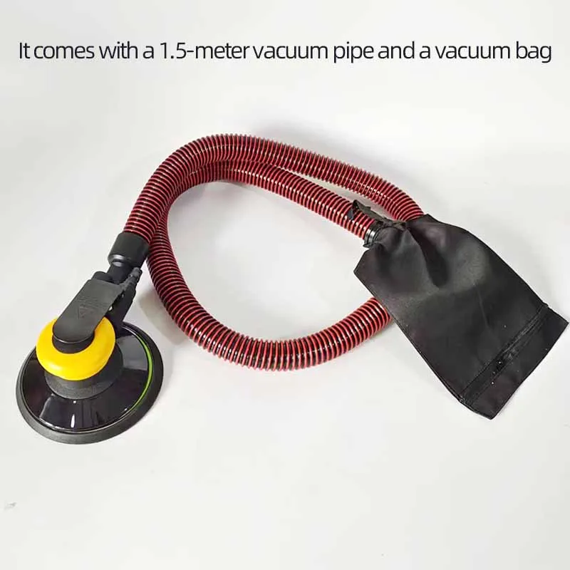 6 Inch Air Grinder Pneumatic Grinder Sandpaper Machine 150mm Pneumatic Dry Grinding Head Car Waxing Polishing