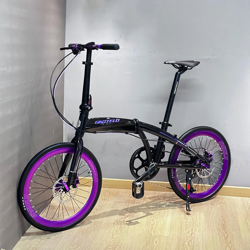 Paire De Roues Vélo Pliant 20" 451 - Carbone - Freins à Disque - Neuves
