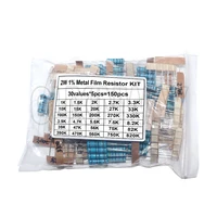 1/2W 1W 2W 3W Resistance 1% Metal Film Resistor Assortment Kit Set 30values 1R~750R 1K~820K Ohm - Image 5