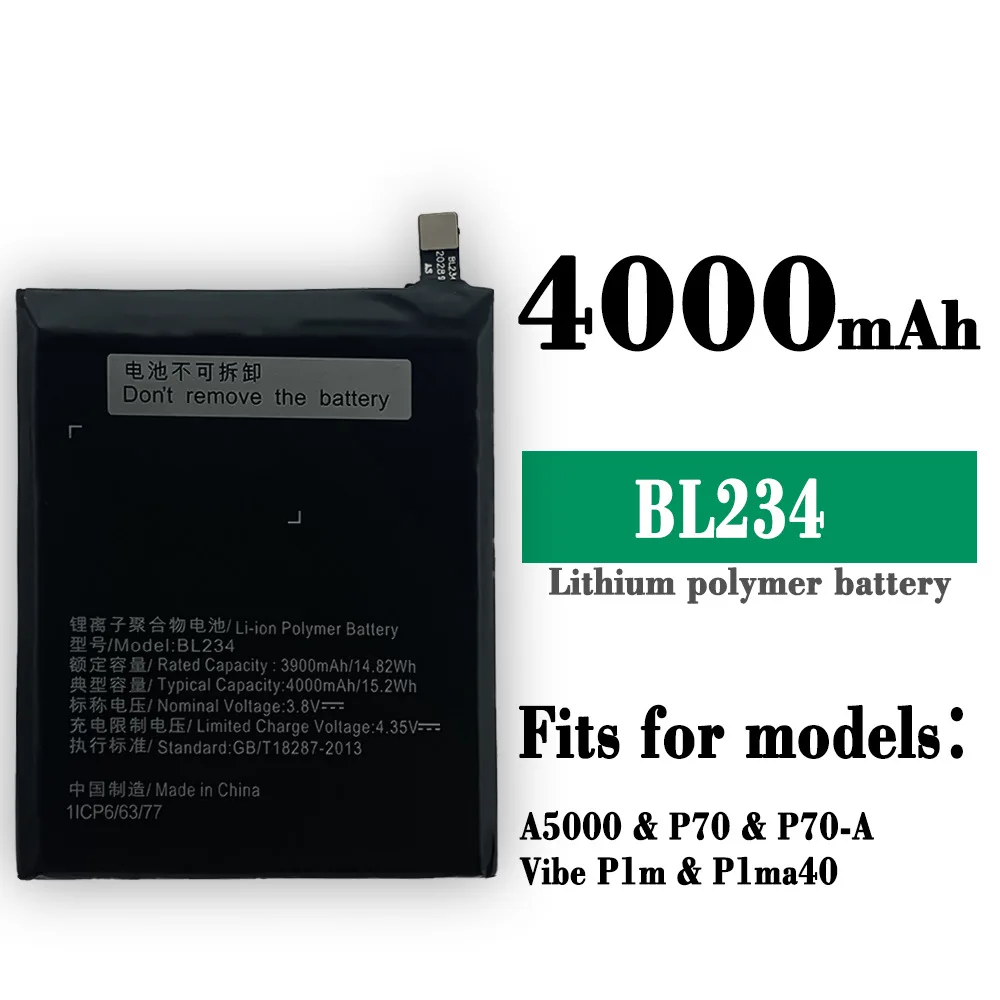 

Аккумулятор для Lenovo A5000 Vibe P1M P1MA40 P70 P70t P70