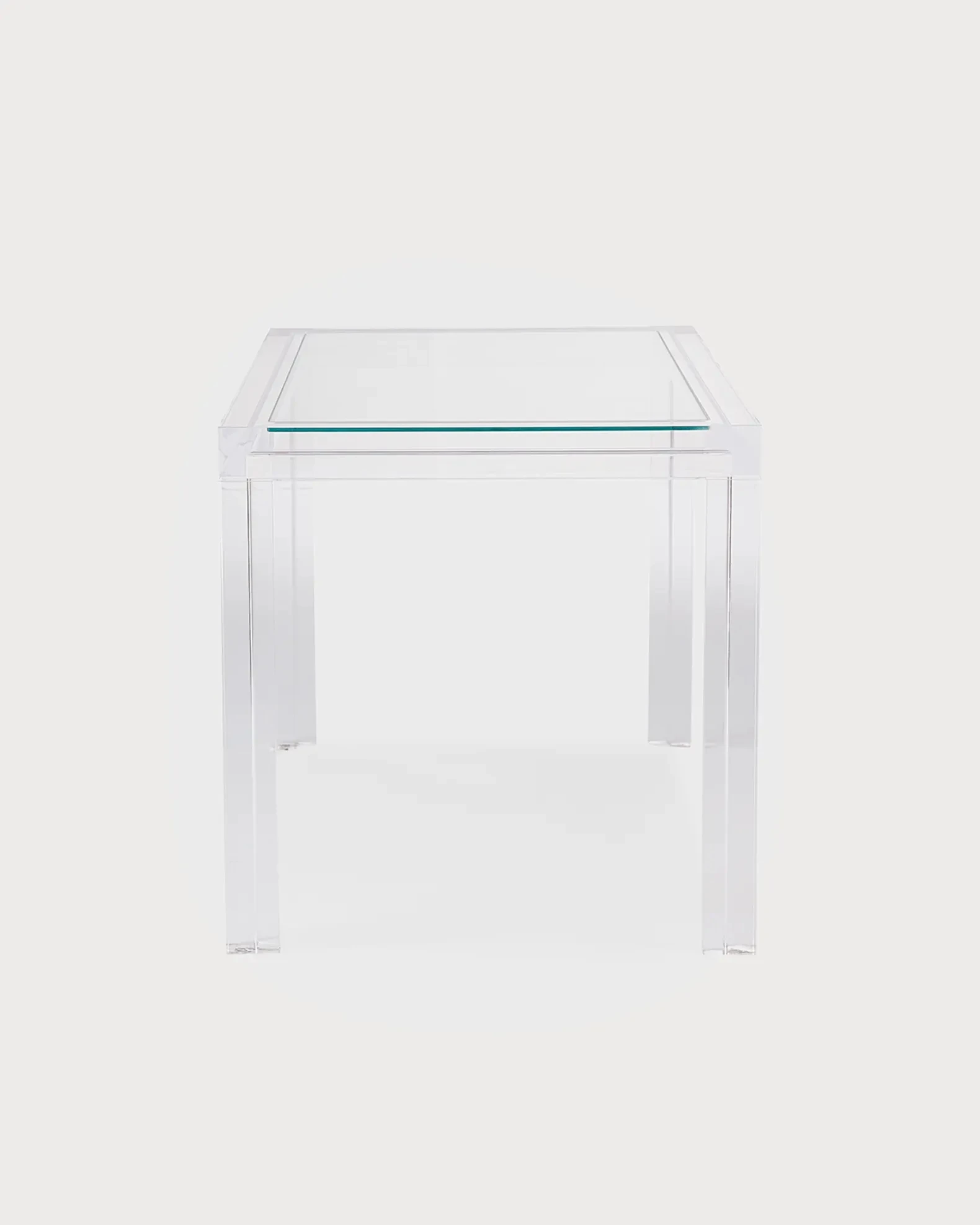 

Acrylic transparent table, small dining room desk, desk desk, glass entryway