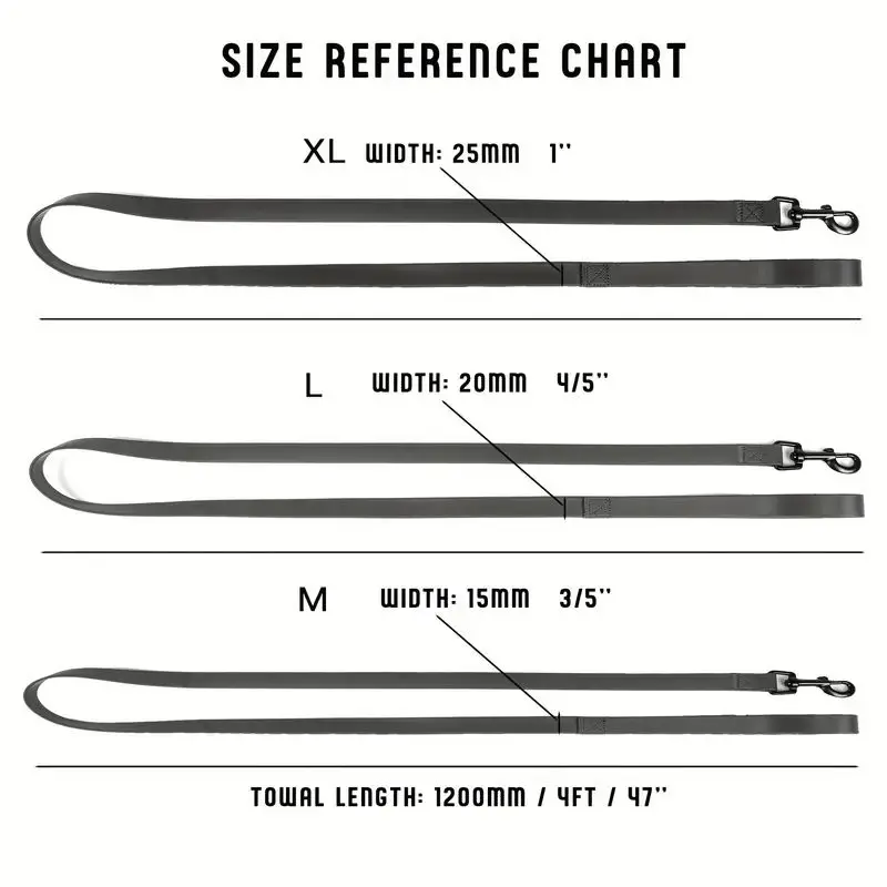 Dog Collar, Pet Leash Set, Dog Traction Rope, Dog Seatbelt Leash, Dog Collar and Leash Set Adjustable Dog Collar PVC Waterproof Leash For Small Medium Large Dogs