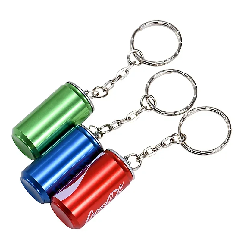Creative Coke Latas com Chaveiro Usb 2.0 Flash Drive Pen Drive Portátil Memória Stick de Capacidade Real 64gb 32gb 16gb 8gb u Disco - Imagem 3