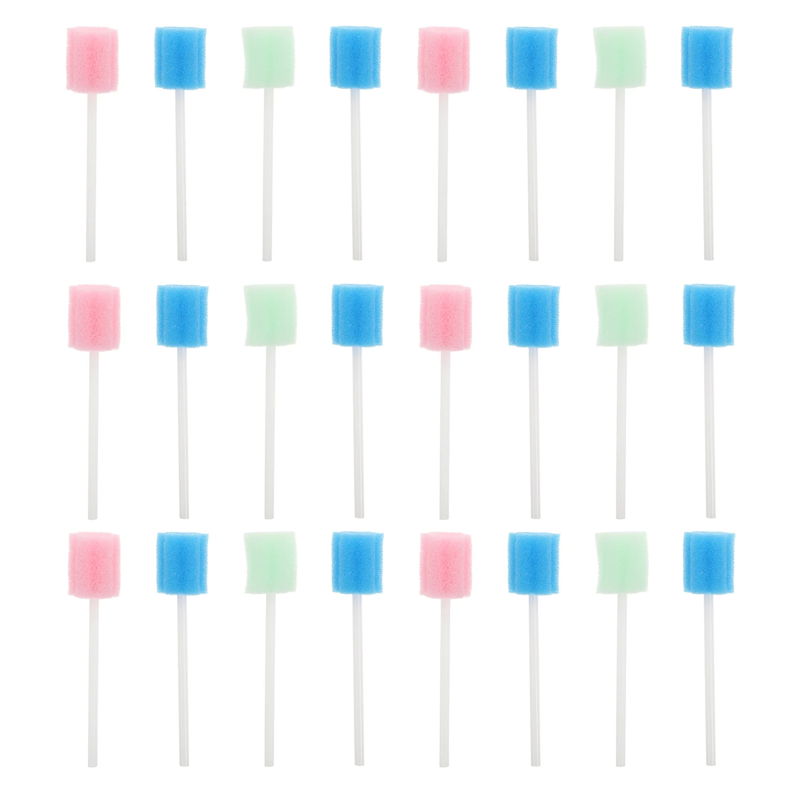 

300 Pcs Sponge Stick Dental Cleaning Sticks Cotton Swab Swabs Oral Massage Sponges Teeth Brushing Brushes Vaapes
