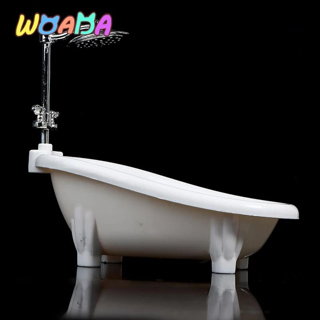 Mini Bathtub Simulation Miniature Dollhouse Tub Model Toy Holiday Gifts