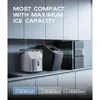 Crushed Pellet Nugget Ice Maker Machine 33lbs/24H Self-Cleaning Operation Easy Add Water Compact Design Portable Countertop Ice 4