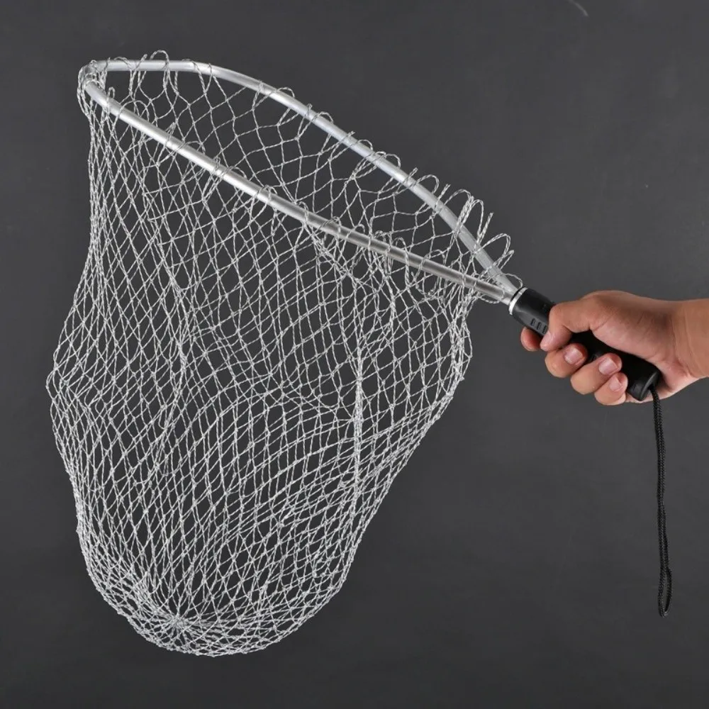 Large Capacity Anti-Hook Fishing Basket with Durable Mesh Fabric
