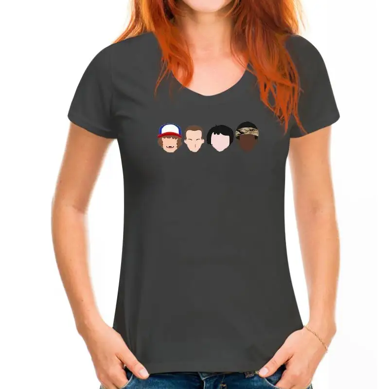 thumbnail image 1 of Stranger Faces Men T-Shirt - GIFT BOX SET STRANGER ELEVEN THINGS HORROR DVD, 1 of 5